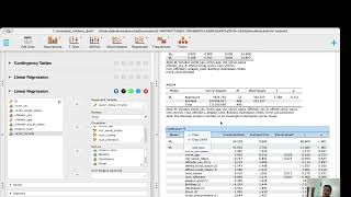 Famous Multiple Linear Regression and Binary Logistic Regression using JASP for BS Criminology Wealth