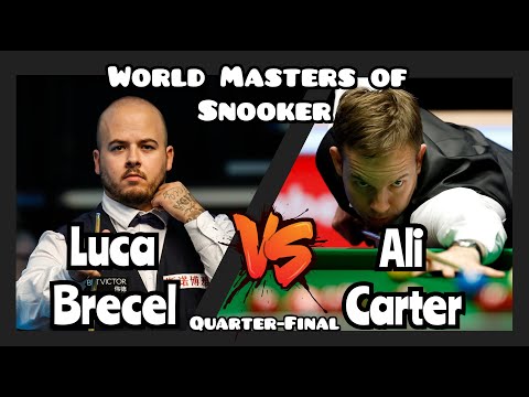 Luca Brecel vs Ali Carter - World Masters of Snooker 2024 - Quarter-Final Live (Full Match)