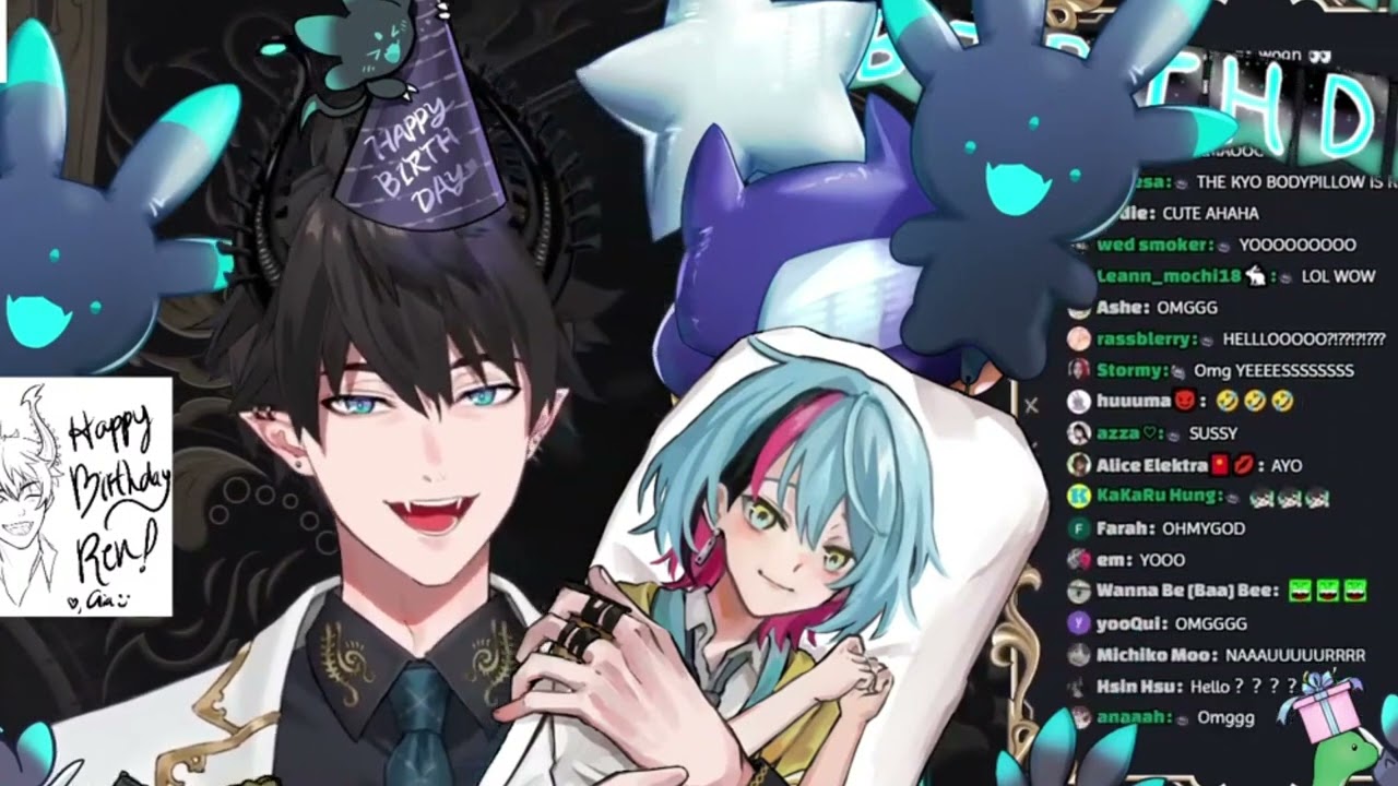 Kyo's Birthday Present for Ren [Nijisanji EN]