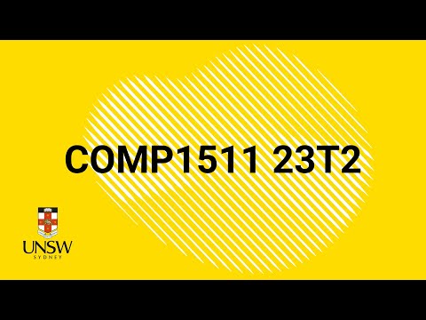 COMP1511 Week 5