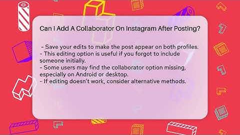 Can I Add A Collaborator On Instagram After Posting? - Everyday-Networking