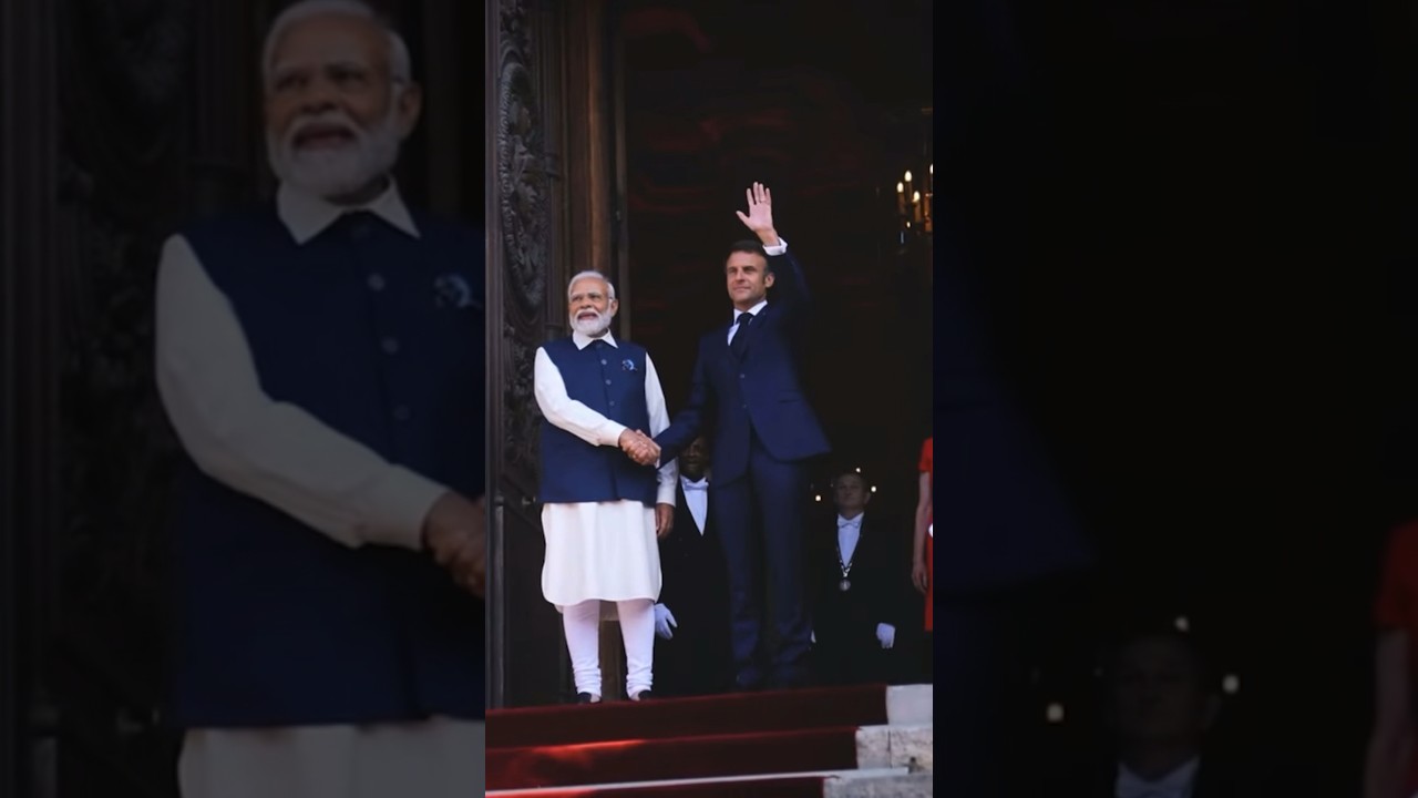 Despite the pomp diplomacy in 🇫🇷 Paris, 🇫🇷 Macron and 🇮🇳 Modi remain sometimes-awkward allies.