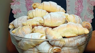 DELIGHTFUL CROISSANS😍 Cold dough without gloom 👍👌