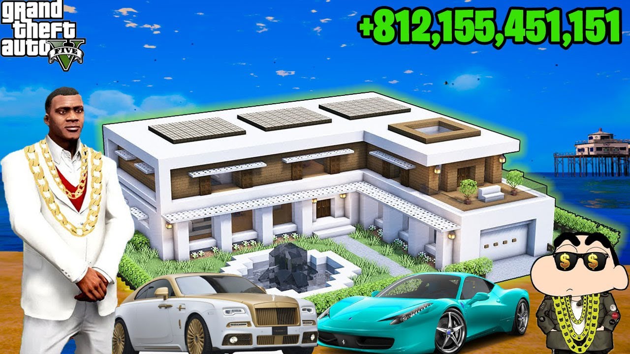 Franklin Buying New Indian Cars For Garage With Shinchan & Chop in GTA 5 ! YouTube