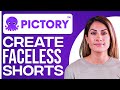 How to Create Faceless YouTube Shorts with AI (Pictory Tutorial)