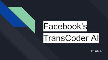 Facebook TransCoder AI