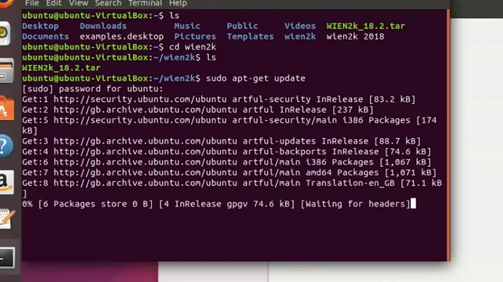 gfortran installtion on ubuntu 17