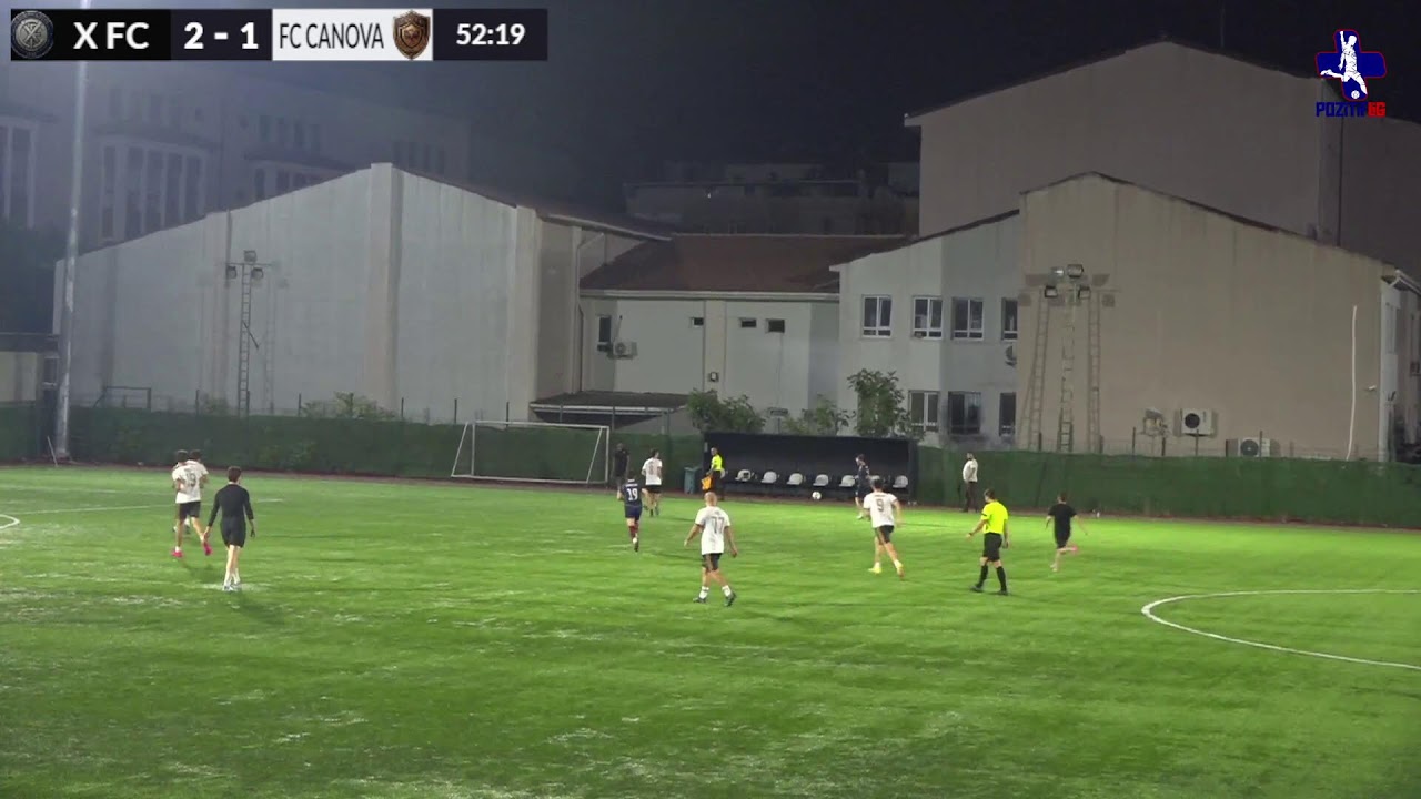 X FC & FC CANOVA GÜNEY LİGİ AÇILIŞ SEZONU 5. HAFTA