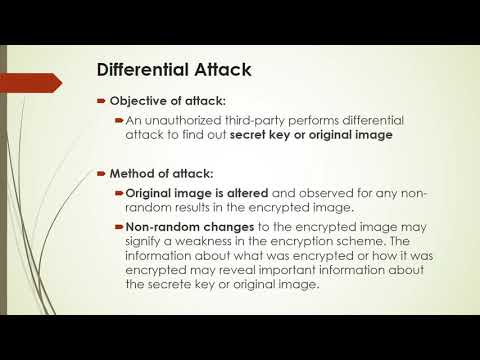 UACI and NPCR || Differential Attack || Cryptosystem security
