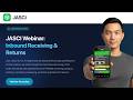 JASCI Webinar: Inbound Receiving &amp; Returns