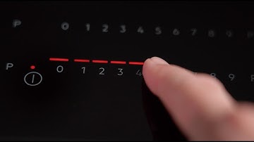 How to use power level settings with slide controls | AEG Induction Hobs