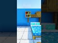 Minecraft Blue Bedroom Ideas 🔵😱  (もういいよ) #shorts #minecraft