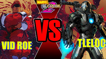 MvC2 Mvci Umvc3 VID ROE vs TLELOC (Low Tiers) (Xbox 360)