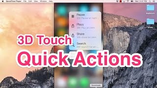 Adding 3D Touch Quick Actions to Your App