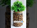 Recycle plastic bottles into beautiful flower pots for your garden #Shorts #ytshorts  #diyideas #art