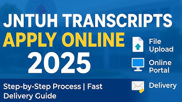 How to Apply for JNTUH Transcripts Online | Step-by-Step Guide 2025"