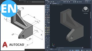 AutoCAD | 3D Tutorial for Beginners | Exercise 9