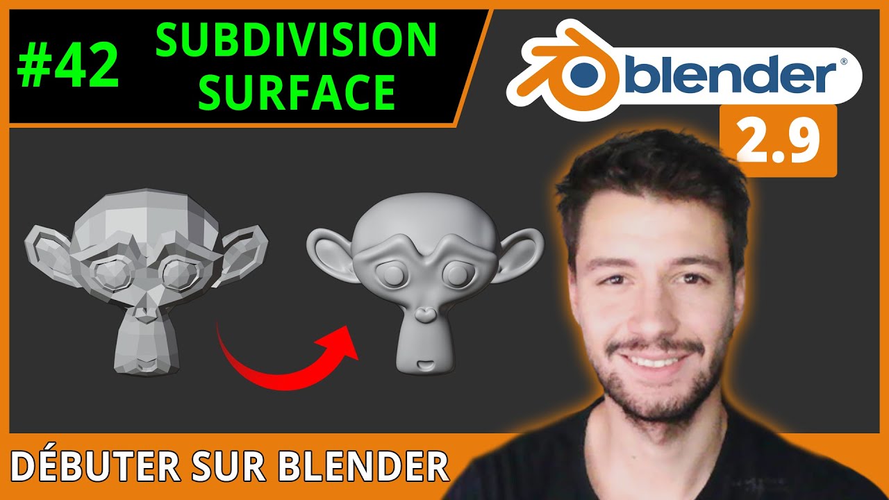 #42 | SUBDIVISION SURFACE MODIFIER - Débuter sur Blender [TUTO FR]