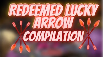 [YBA] USING REDEEMED LUCKY ARROW | COMPILATION