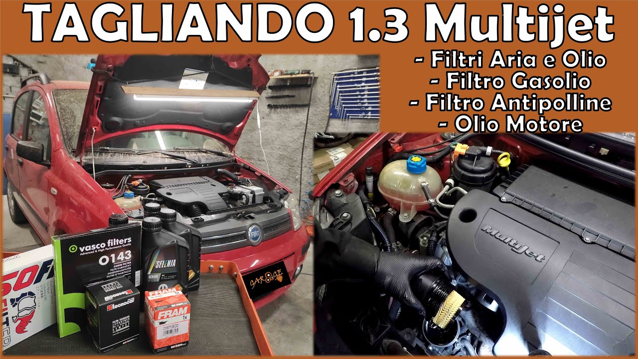 Kit Tagliando Fiat Punto 1.3 Multijet Idea Lancia Ypsilon EURO4