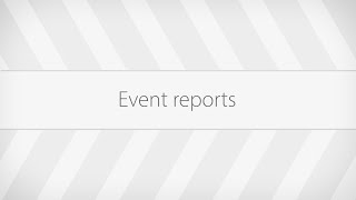 Event reports /Paxton10 system users tutorial/