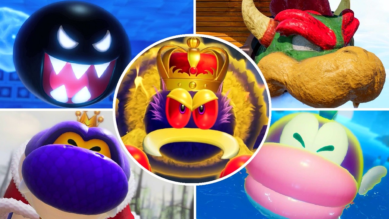 Mario Tennis Fever - All Bosses (No Damage)