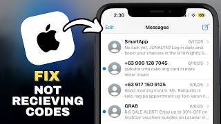 Fix Not Receiving Verification Codes On iPhone in SECONDS!