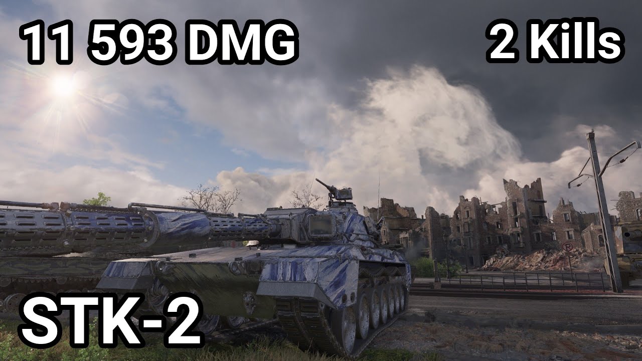 STK-2 - 11 593 damage / 2 kill / 3 345 blocked