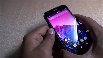 Wiping cache partition on Moto G XT 1033
