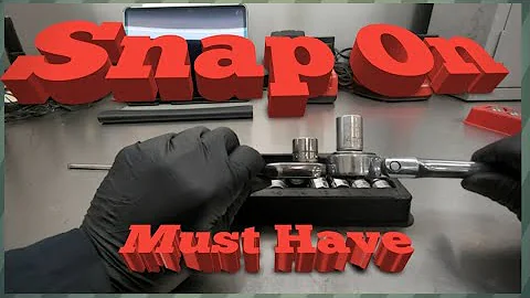 Snap On Tools must have low profile ratchet and socket set.