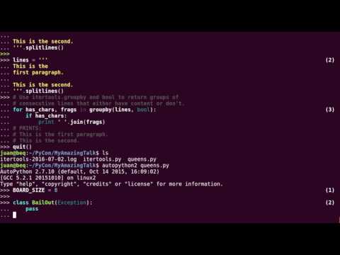 Autopython. Autoscripting for Python.