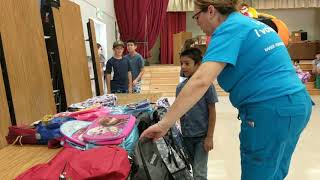 Kaiser Baldwin Park Medical Center Backpack & School Supply Campaign