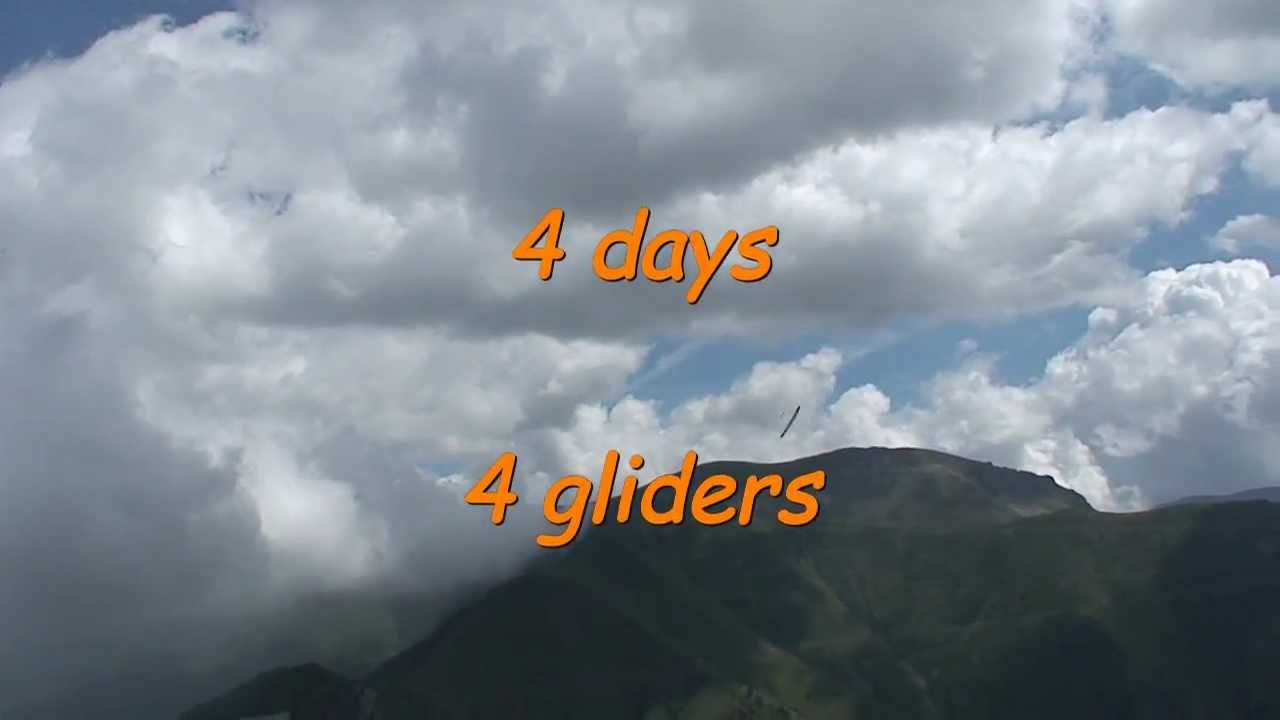 4 days 4 gliders - Col de Tende