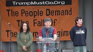 Students Speak to Thousands in DC on Why Trump Must Go Now!