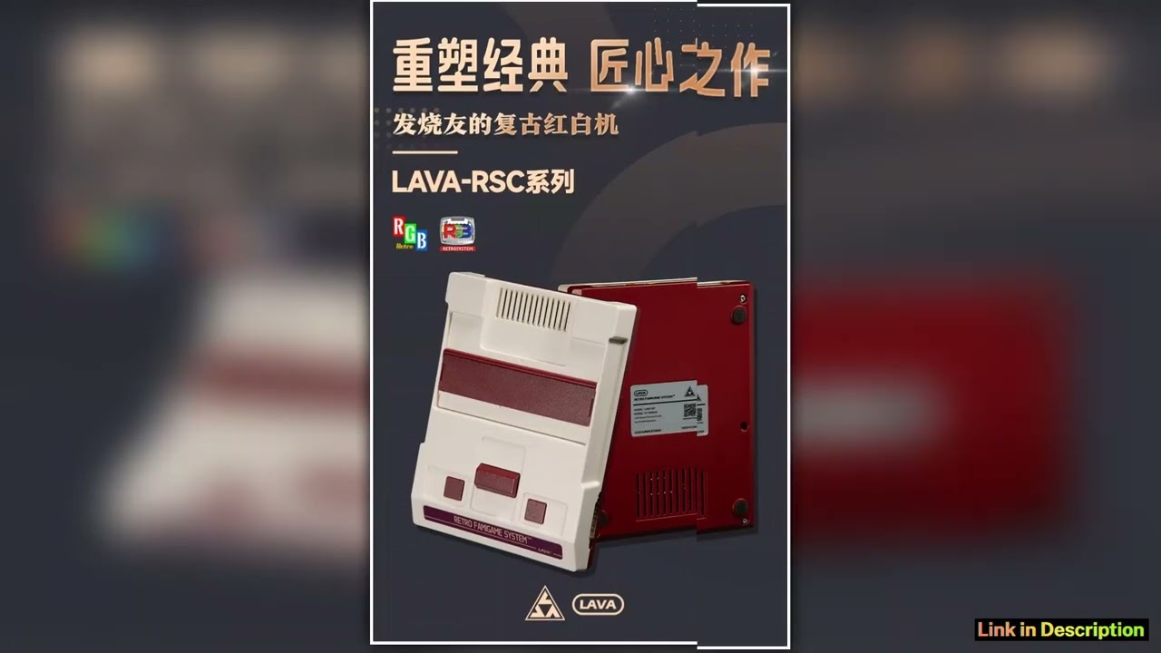 RGBFC nesrgb RGB FC Lava RSCThe shell FC red and white machine is compatible with RGB FC and suppor