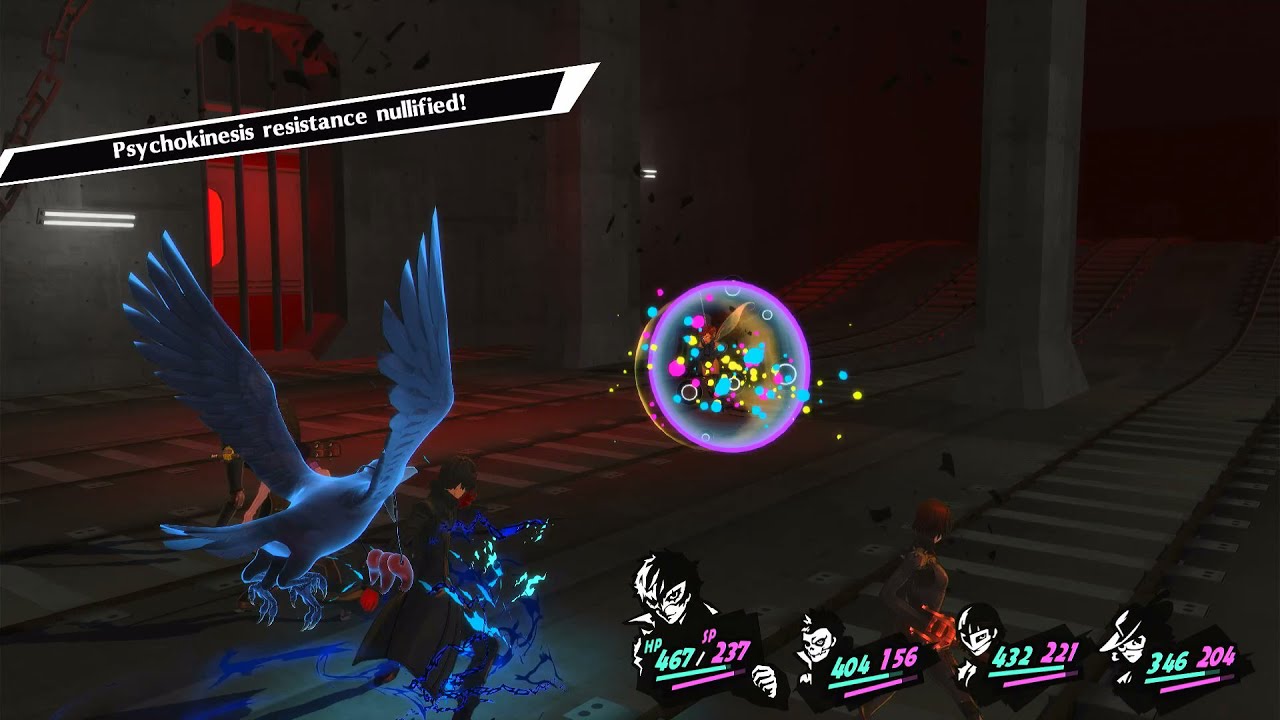 Persona 5 royal vfx - psy break