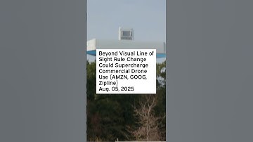 Beyond Visual Line of Sight Rule Change Could Supercharge Commercial Drone Use #Drones #Drone #BVLOS