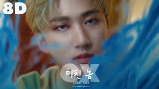 👻[8D] STRAY KIDS - EX (미친 놈) || WEAR HEADPHONES 🎧 Resimi