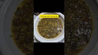 moringa with moong dal recipie❤️#moringa #cooking #nonfollowers #viralshorts