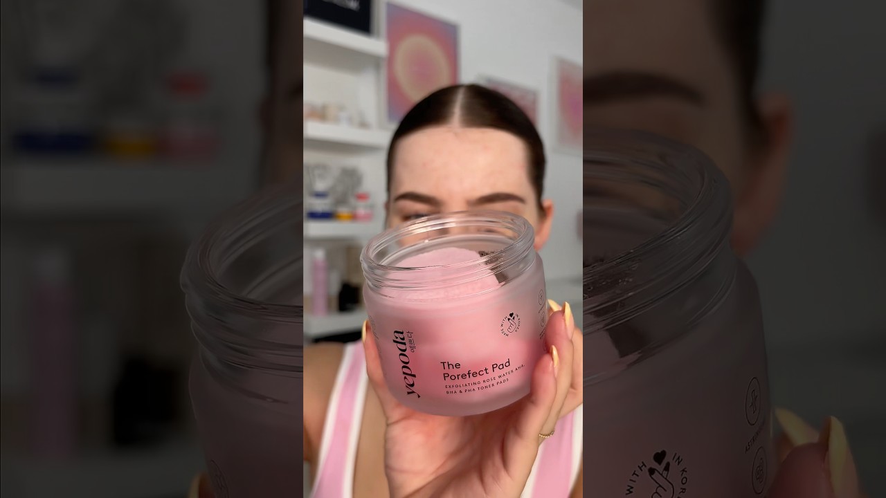 glowy skin starts with The Porefect Pad✨ad One swipe = smooth radiant skin! 