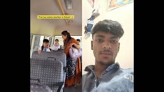 that two enemy teachers in school 🏫🎒 #video #shorts #ytshorts
