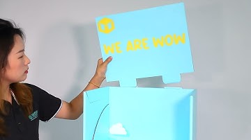 WOW Display | Customized Cardboard POP Up Display