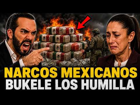 NARCOS WEEP AS BUKELE BURNS MILLIONS OF DOLLARS