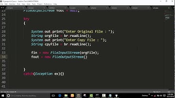 Copy File from another file : IO Management : Java Program