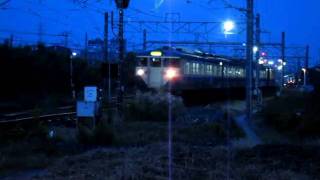 113系　From the siding to the home