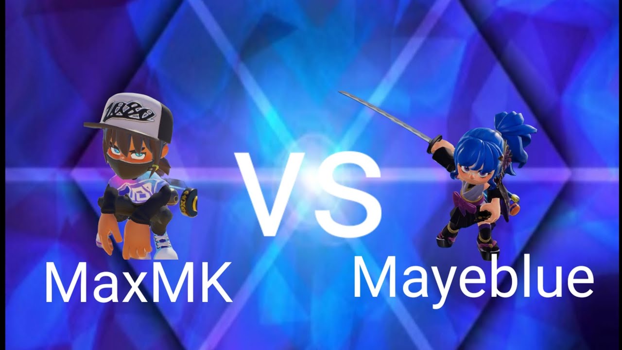 [Ninjala] MaxMK vs Mayeblue 1v1 - YouTube