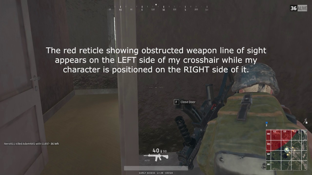 Playerunknown's Battlegrounds - Camera Bug/Desync