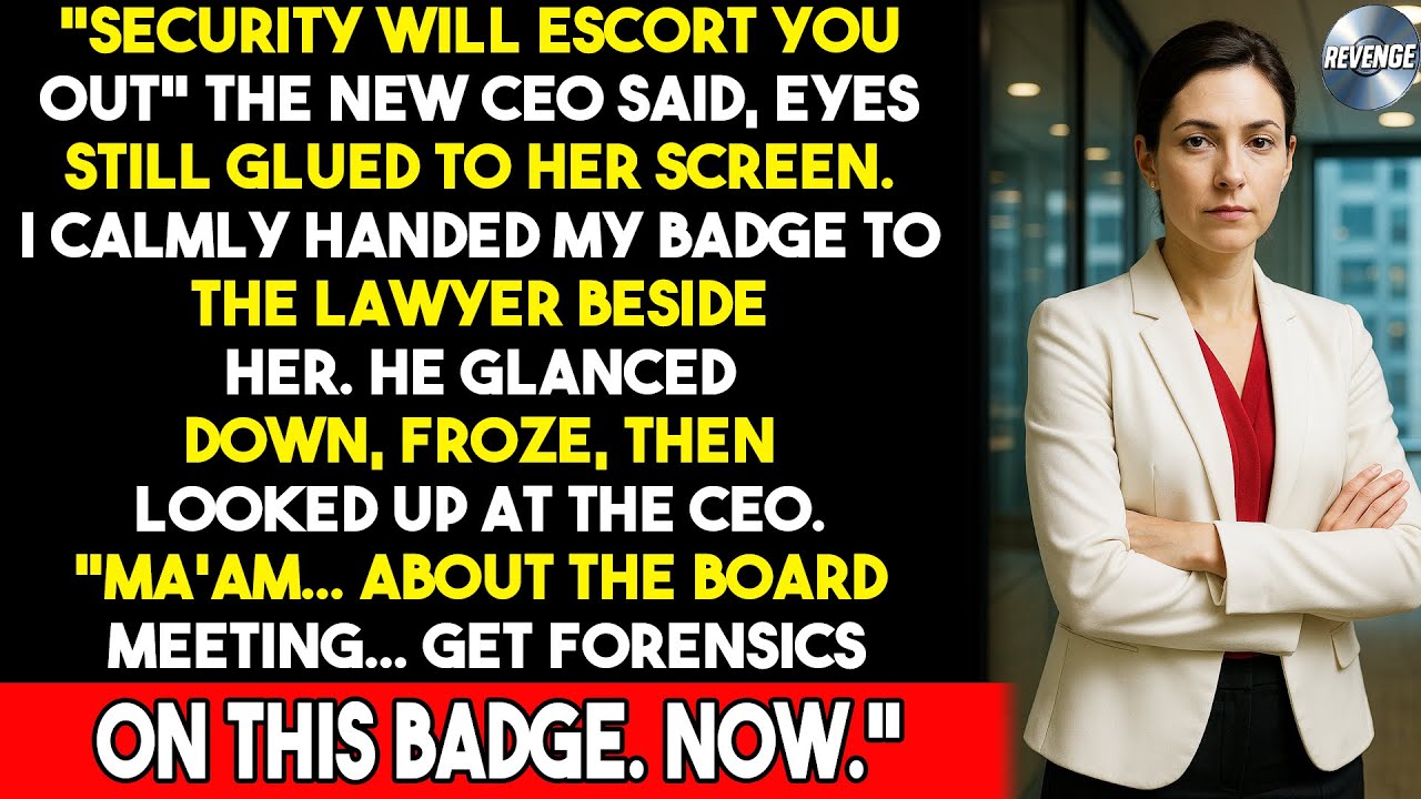 She Fired Me Without Looking Up. She Should've Looked at My Badge First.