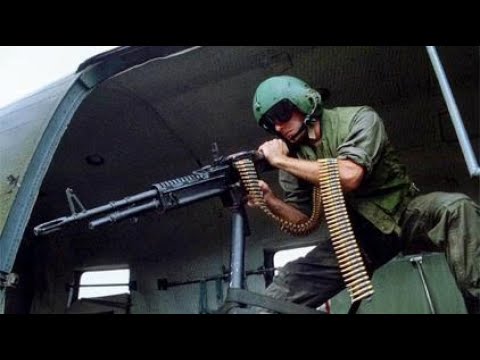 Bat 21 - Best Scene - Buried Vietnam War blockbuster, heavy machine guns shooting wildly