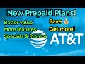 New AT&T Prepaid Plans 2021: full overview, prices & features. | Better value? More features?